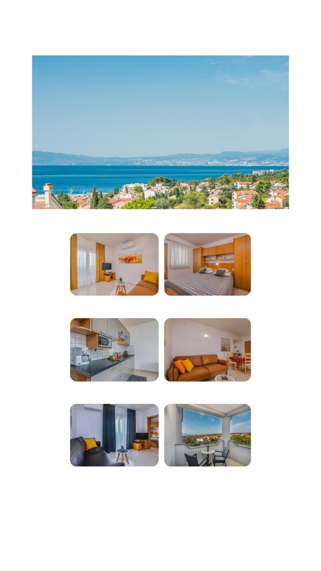 Apartments Kvarner 2 Малинська Екстер'єр фото