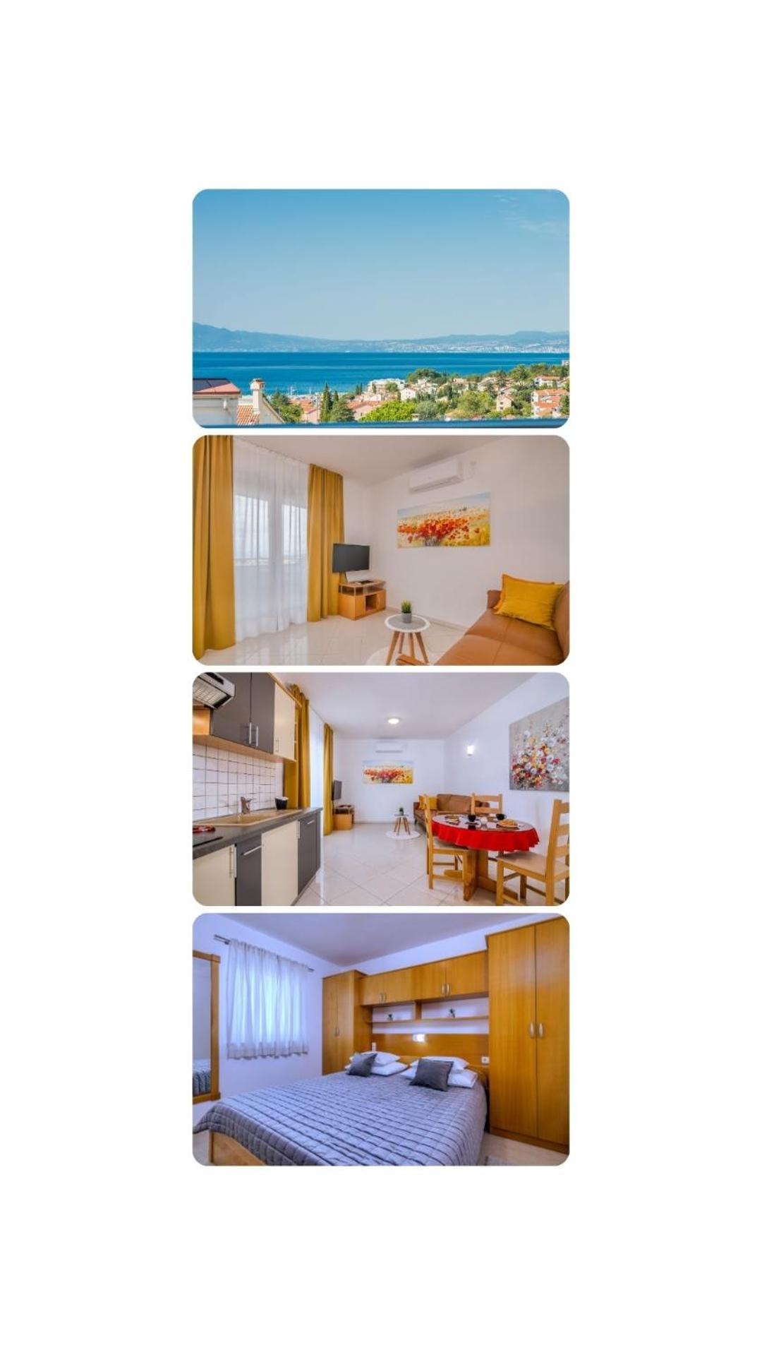 Apartments Kvarner 2 Малинська Екстер'єр фото
